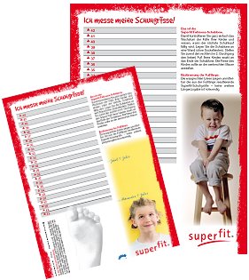 Fußmessung Kinderschuhe